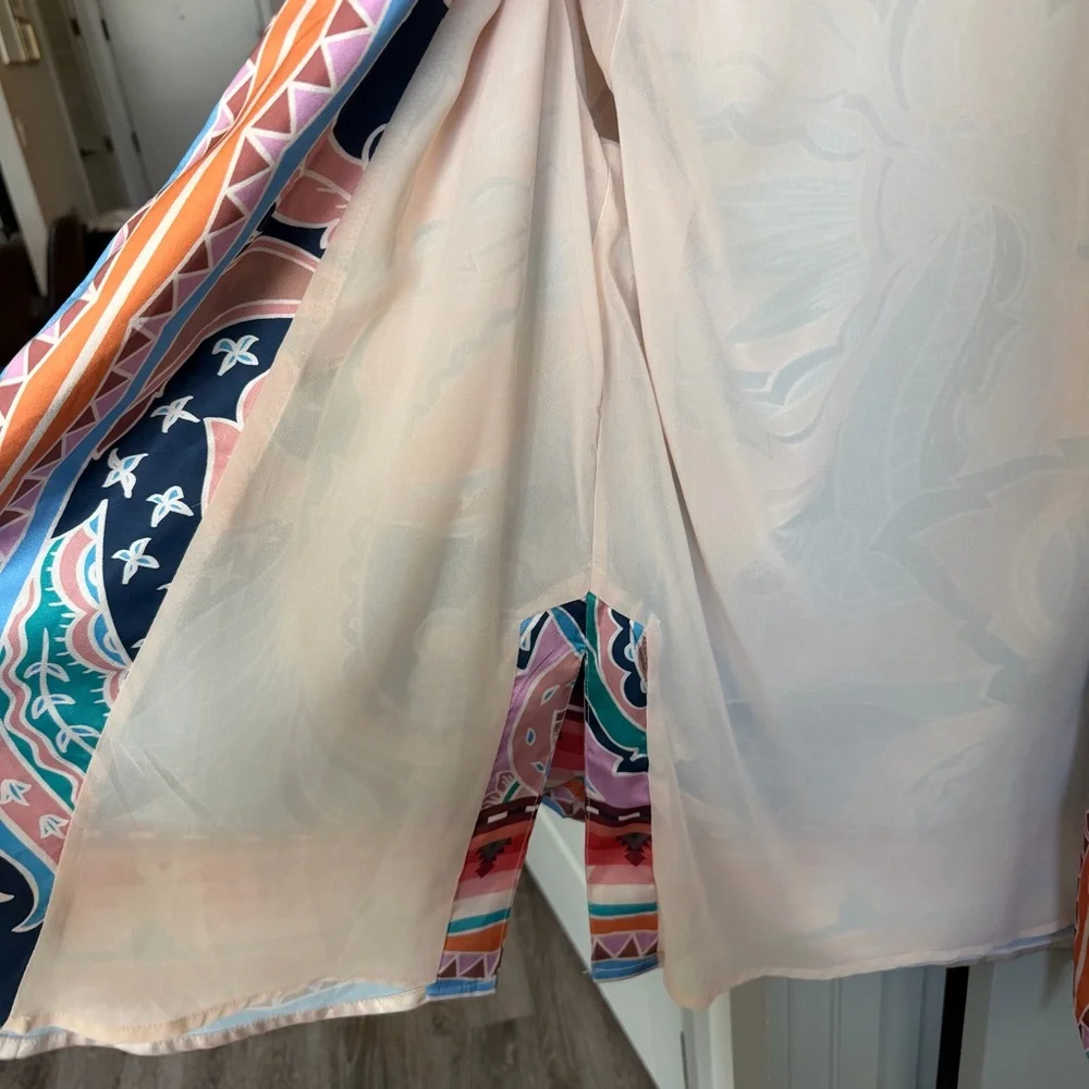 HUSH Colorful Patterned Kimono Jacket - Picture 6 of 13